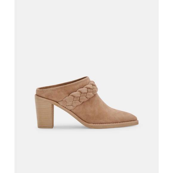 NEW DOLCE VITA serla mule in truffle suede - Picture 1 of 3